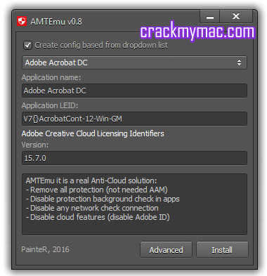 amt emulator adobe 2018 mac